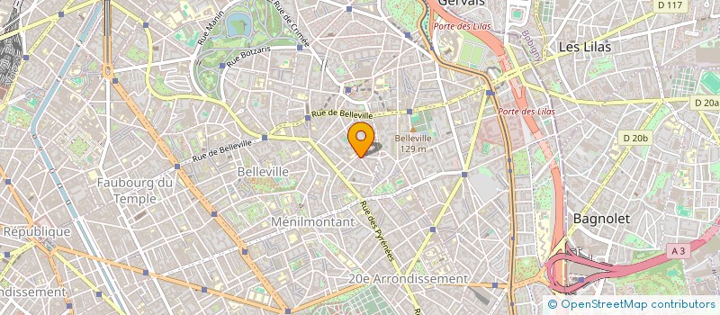 localisation de l'entreprise HUREL TEXTILES ET BRODERIES à PARIS