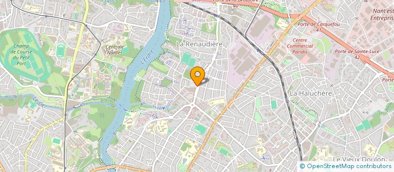 localisation de l'entreprise HUREN à NANTES