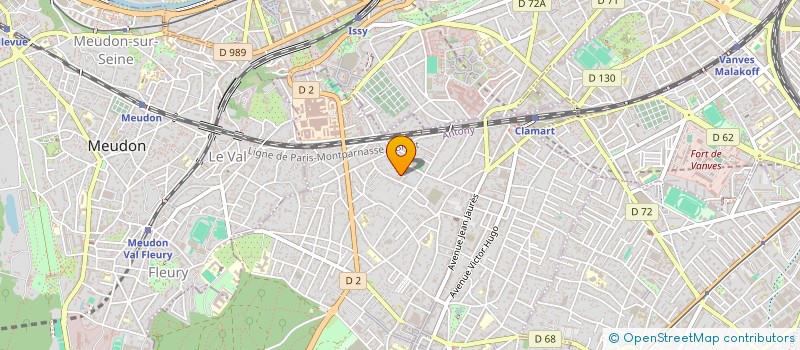 localisation de l'entreprise HURIYA F CHA'R à CLAMART
