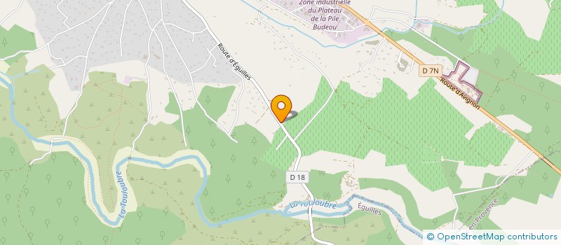 localisation de l'entreprise HURLEVENT  SAINT-CANNAT