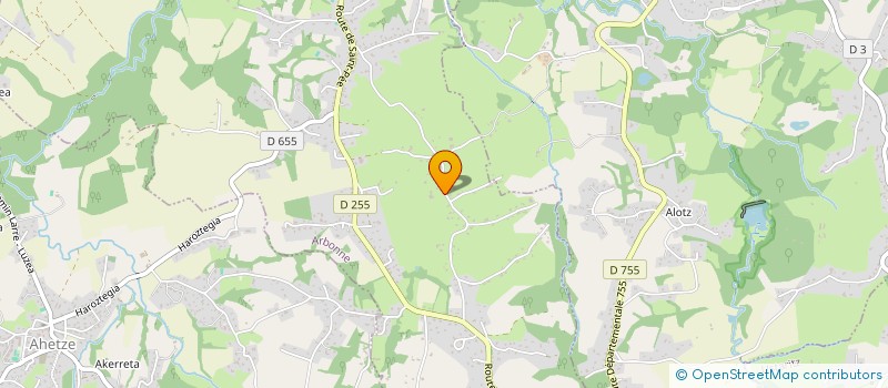 localisation de l'entreprise HURMALAGA  ARBONNE