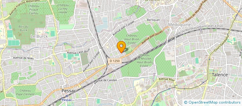 localisation de l'entreprise HURONIS  PESSAC