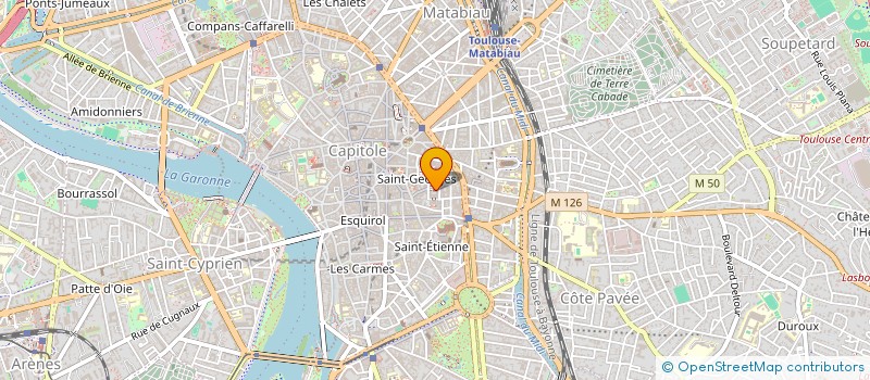 localisation de l'entreprise HURRICANE à TOULOUSE