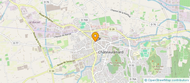 localisation de l'entreprise HURRICANE DISTRIBUTION à CHATEAURENARD