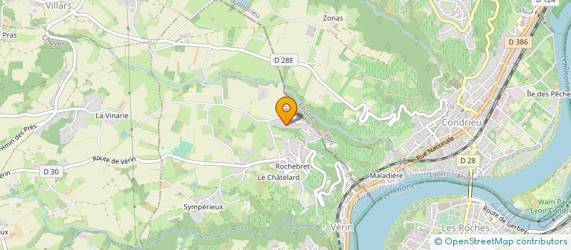 localisation de l'entreprise HURRICANE RIDERS  VERIN