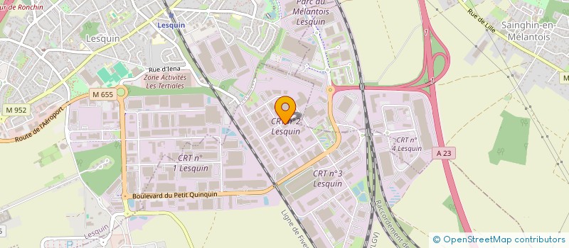 localisation de l'entreprise HURRY UP à FRETIN