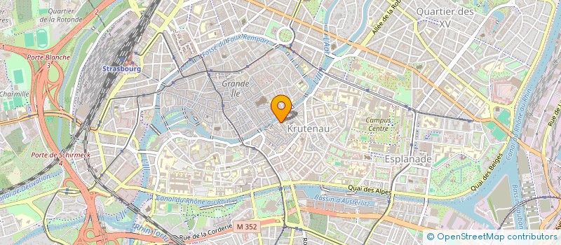 localisation de l'entreprise HURST à STRASBOURG