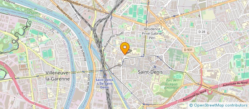 localisation de l'entreprise HURTADO à SAINT-DENIS