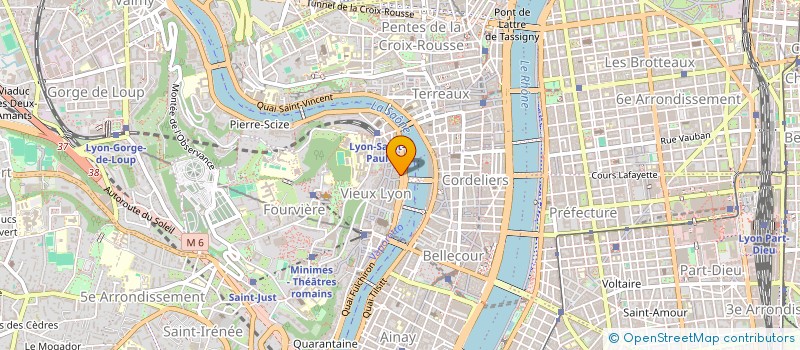 localisation de l'entreprise HUS CREW à LYON