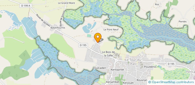 localisation de l'entreprise HUS TI  LE TOUR-DU-PARC