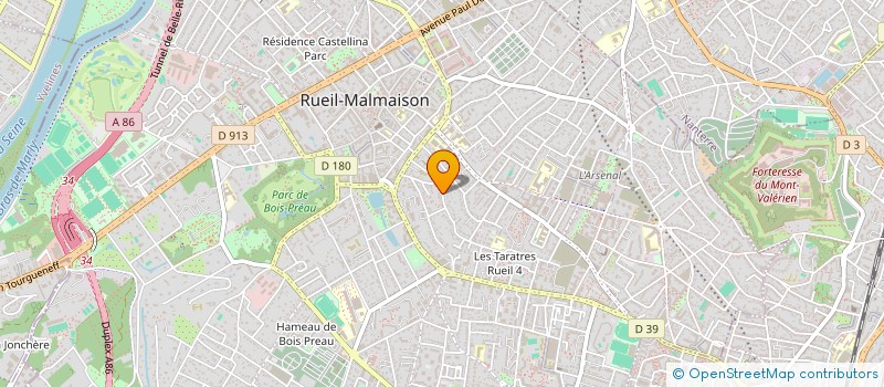 localisation de l'entreprise HUSER-MARTINIE à RUEIL-MALMAISON