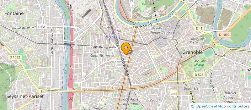 localisation de l'entreprise HUSEYNOV  GRENOBLE