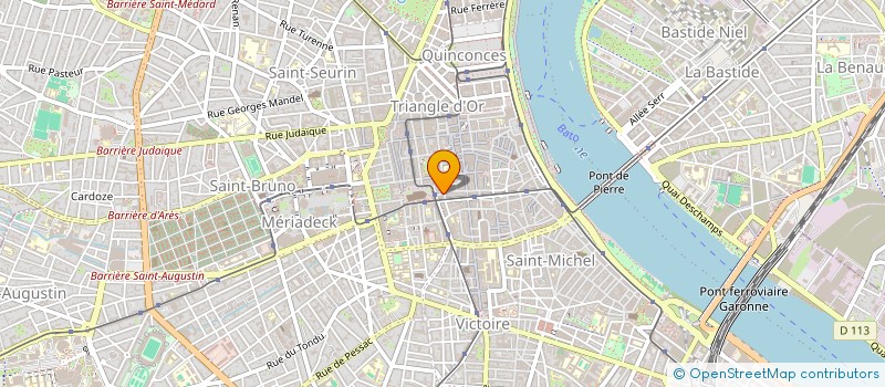 localisation de l'entreprise HUSH  BORDEAUX