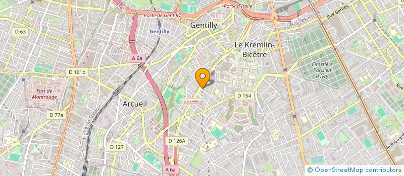 localisation de l'entreprise HUSH ! à LE KREMLIN-BICETRE