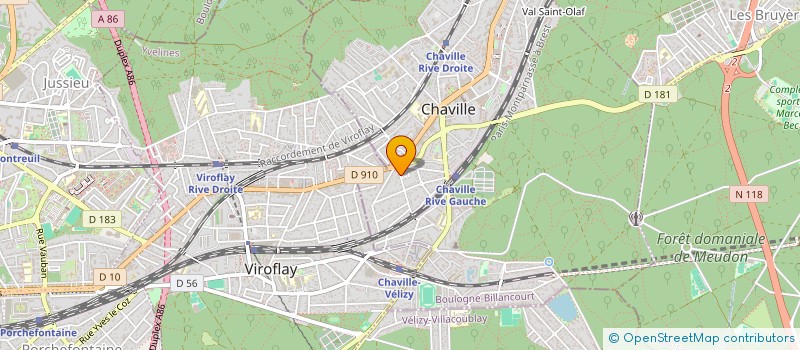 localisation de l'entreprise HUSSER - SALENGRO à CHAVILLE