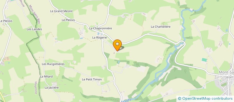 localisation de l'entreprise HUSSET JEAN-PAUL  MONT SAINT JEAN