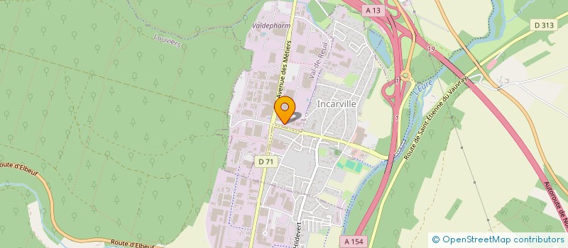 localisation de l'entreprise HUSSON à VAL-DE-REUIL