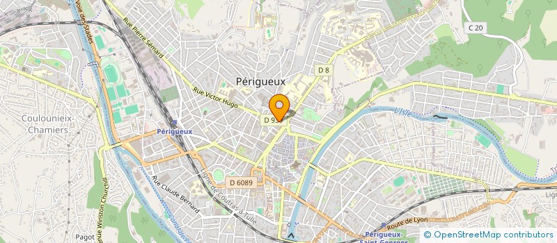 localisation de l'entreprise HUSSON INGENIERIE à PERIGUEUX