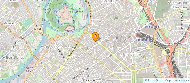 localisation de l'entreprise HUSSON LAUFFER à LILLE