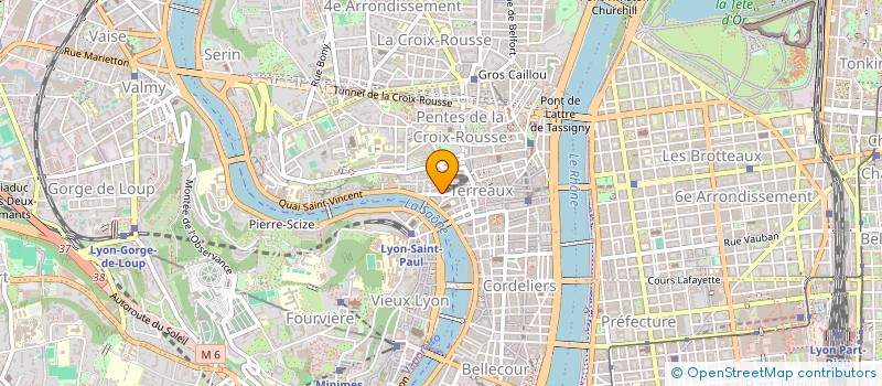 localisation de l'entreprise HUSTACHE à LYON