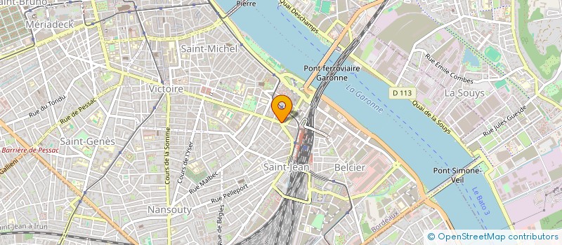 localisation de l'entreprise HUSTLEADER  BORDEAUX