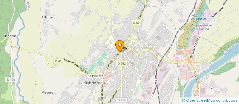 localisation de l'entreprise HUSTLERS INC  BELLEY