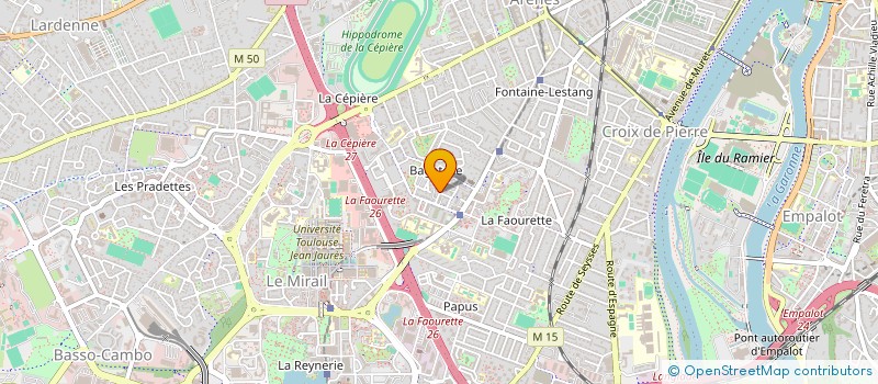 localisation de l'entreprise HUT TACOS  TOULOUSE