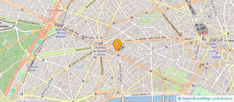 localisation de l'entreprise HUTCHINSON AEROSPACE SERVICES à PARIS