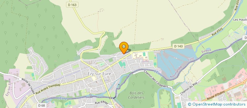 localisation de l'entreprise HUTH  EZY-SUR-EURE