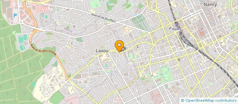 localisation de l'entreprise HUTHOME  LAXOU