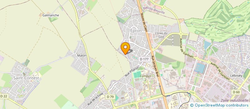 localisation de l'entreprise HUTICA  EPRON