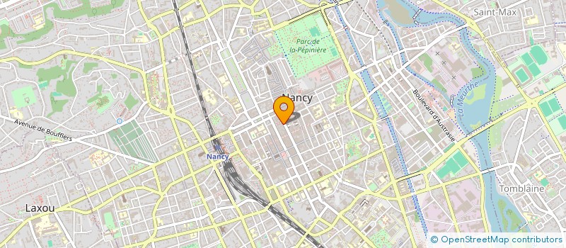 localisation de l'entreprise HUTIER  NANCY