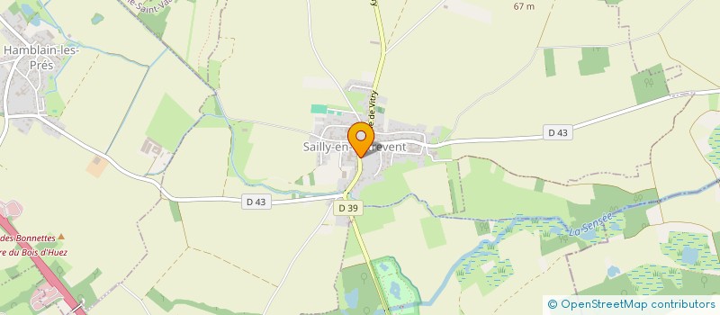 localisation de l'entreprise HUTIEUX  SAILLY-EN-OSTREVENT