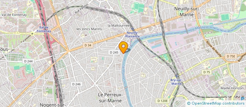 localisation de l'entreprise HUTIN-SECURITE à LE PERREUX-SUR-MARNE