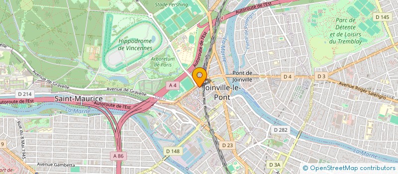 localisation de l'entreprise HUTOR à JOINVILLE-LE-PONT