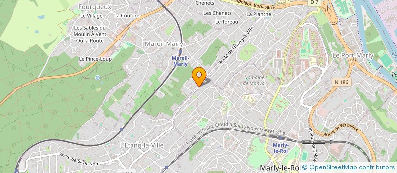 localisation de l'entreprise HUTS MAN  MARLY-LE-ROI