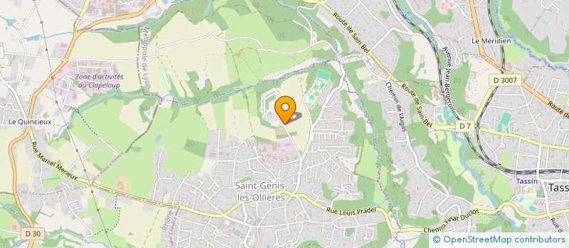 localisation de l'entreprise HUTTOPIA CALVADOS-NORMANDIE  SAINT-GENIS-LES-OLLIERES