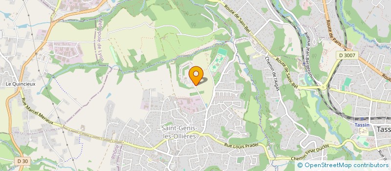 localisation de l'entreprise HUTTOPIA CAPITAL  SAINT-GENIS-LES-OLLIERES