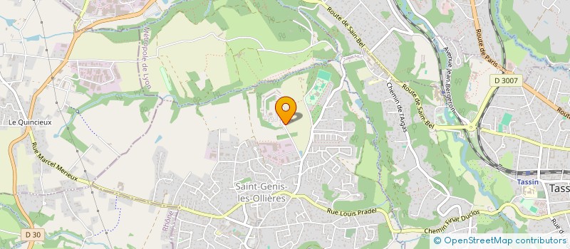 localisation de l'entreprise HUTTOPIA SUD-ARDECHE  SAINT-GENIS-LES-OLLIERES