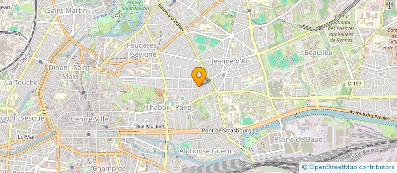 localisation de l'entreprise HUVAGAU AND CO à RENNES