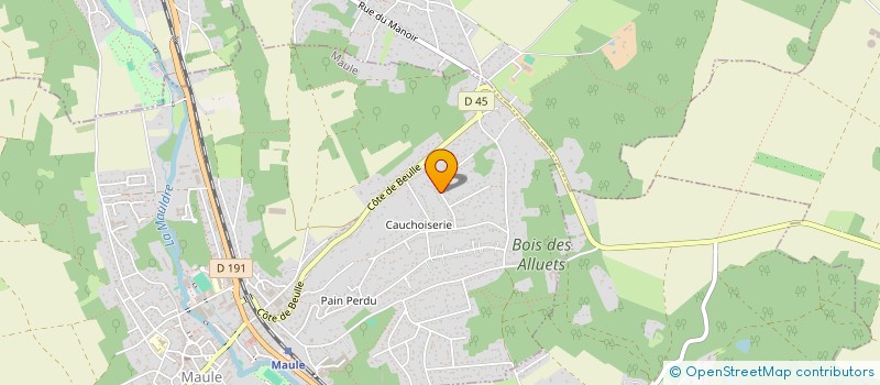 localisation de l'entreprise HUVATECH à MAULE