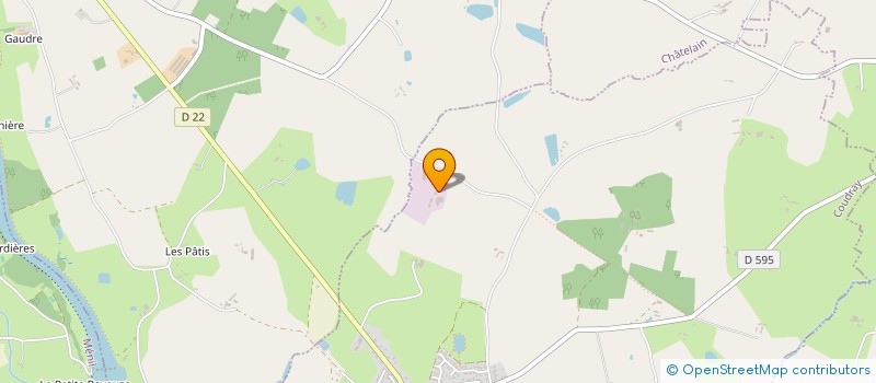 localisation de l'entreprise HUVIMO  COUDRAY