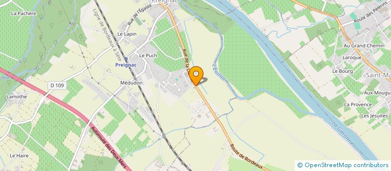localisation de l'entreprise HUWER GRAND SUD-OUEST  PREIGNAC