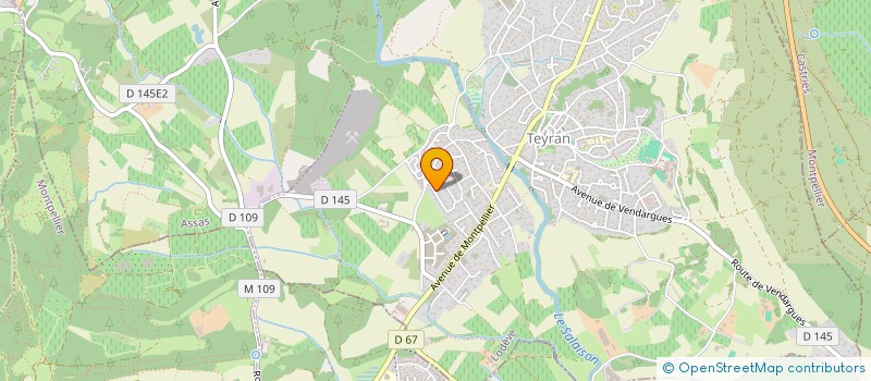 localisation de l'entreprise HUXAN  TEYRAN