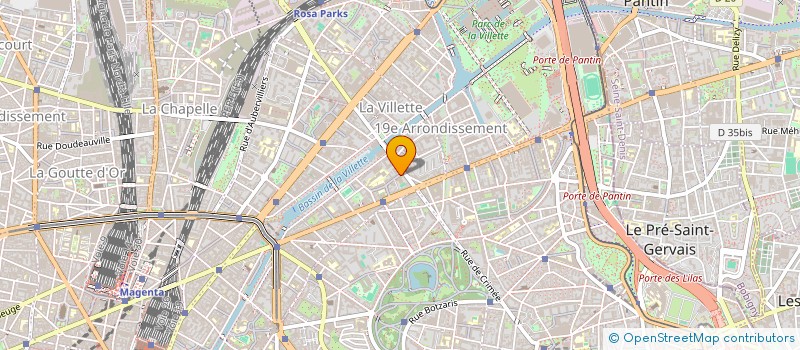 localisation de l'entreprise HUY HUOR  PARIS