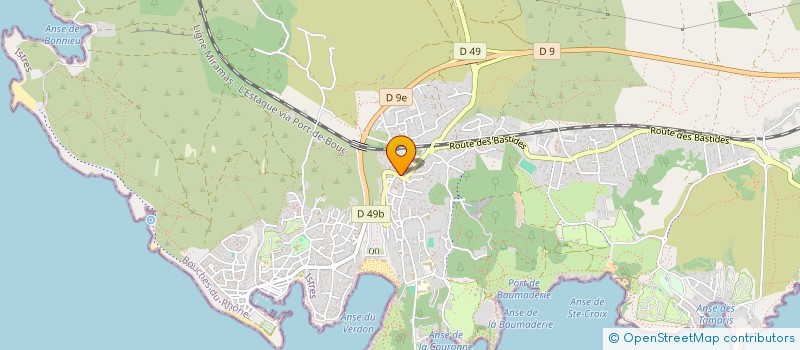 localisation de l'entreprise HUYANA ORGANISATEURS DE BIEN-ETRE  MARTIGUES