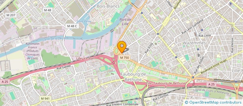 localisation de l'entreprise HUYGHEBAERT MULTIMEDIA à LILLE