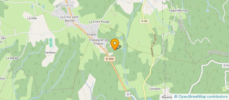 localisation de l'entreprise HUYGUES-BEAUFOND PAULET à PASLIERES