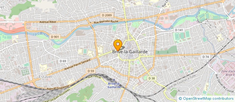 localisation de l'entreprise HUYNH  BRIVE-LA-GAILLARDE