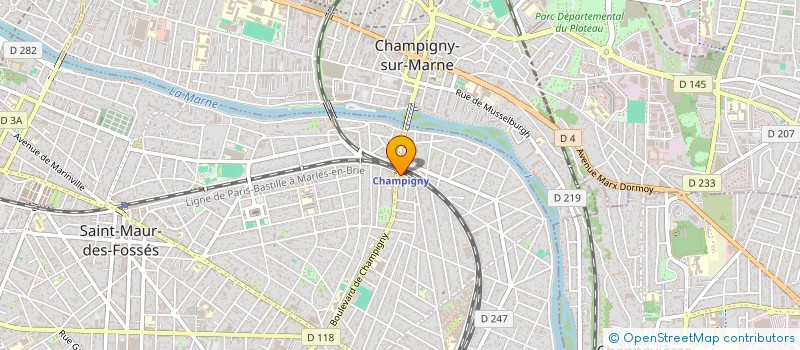 localisation de l'entreprise HUYNH à SAINT-MAUR-DES-FOSSES